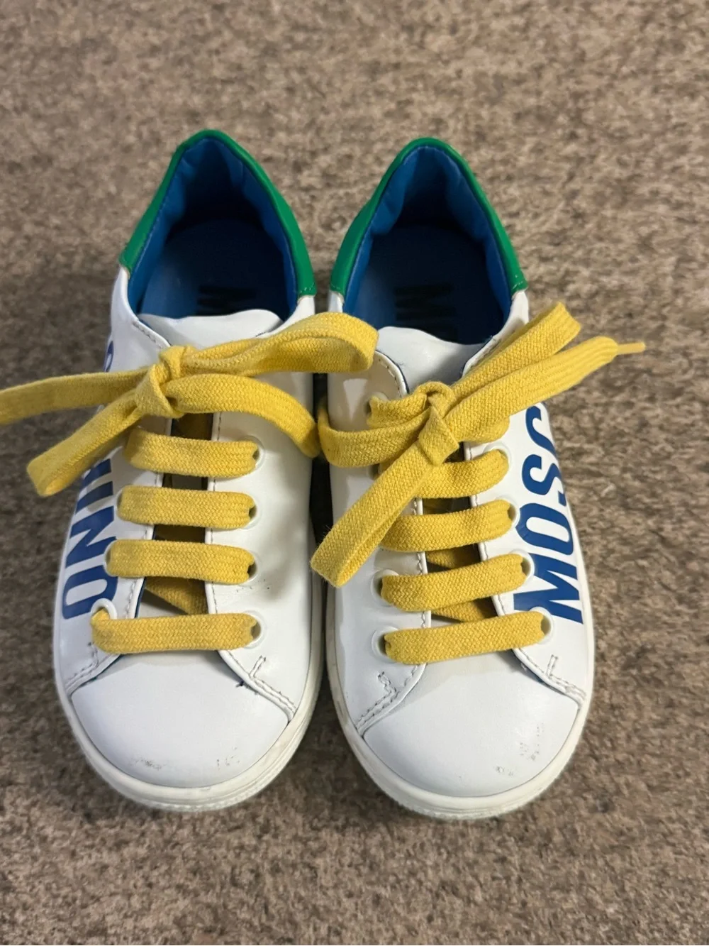 Moschino Kids Logo Sneakers – Size EU 26 (Toddler US 9.5–10)